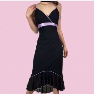 Y2K Vintage Midi Dress